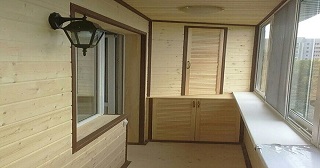 Отделка балкона под ключ Луховицы, цена от 5710 руб.